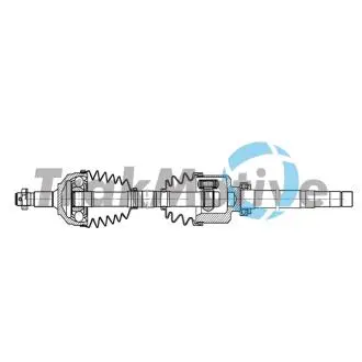 302111 TRAKMOTIVE CITROEN Напіввісь передн. прав. JUMPY III 2.0 BlueHDi 120 16-, PEUGEOT EXPERT 2.0 BlueHDi 120 16- TRAKMOTIVE підбір по vin на Brocar