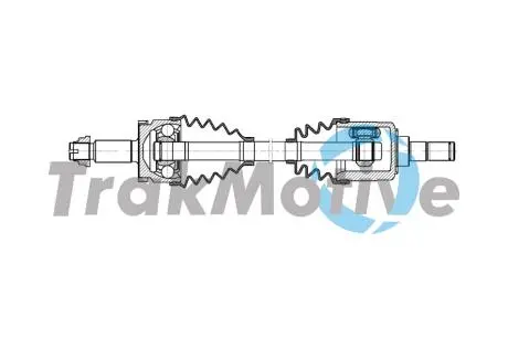 301919 TRAKMOTIVE HYUNDAI Напіввісь передн. прав. TUCSON 1.6 GDi 15-20, KIA SPORTAGE IV (QL, QLE) 1.6 GDI 15-22 TRAKMOTIVE підбір по vin на Brocar