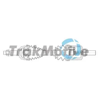 302117 TRAKMOTIVE CITROEN Напіввісь передн. лів. C4 PICASSO II 2.0 BlueHDi 150 13-, PEUGEOT 3008 1.6 THP 150 TRAKMOTIVE подбор по vin на Brocar
