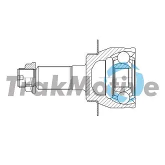 400924 TRAKMOTIVE SUZUKI К-кт ШРКШ 28/29 зуб. SWIFT III (MZ, EZ) 1.6 (RS416, RR 416, ZC31S) 06- TRAKMOTIVE підбір по vin на Brocar