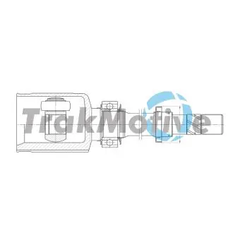 450302 TRAKMOTIVE NISSAN ШРКШ передній правий QASHQAI / QASHQAI +2 I (J10, NJ10, JJ10E) 2.0 TRAKMOTIVE подбор по vin на Brocar