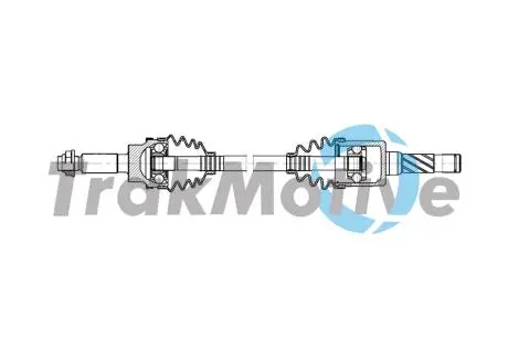 301998 TRAKMOTIVE FORD Напіввісь передн. лів. / прав. KUGA II (DM2) 1.6 EcoBoost 4x4 13-14 TRAKMOTIVE підбір по vin на Brocar