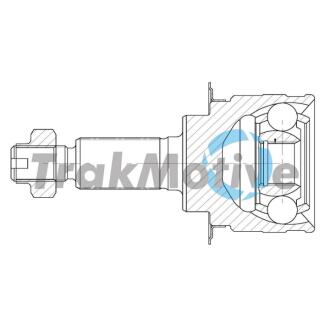 400946 TRAKMOTIVE OPEL К-кт ШРКШ AGILA (B) (H08) 1.2 10-14, SUZUKI SPLASH 1.2 VVT 11- TRAKMOTIVE підбір по vin на Brocar