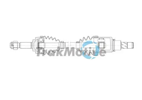 302011 TRAKMOTIVE NISSAN Напіввісь передн. прав. MICRA IV (K13K, K13KK) 1.2 10-15 TRAKMOTIVE подбор по vin на Brocar