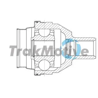450299 TRAKMOTIVE OPEL К-кт ШРКШ внутріш. ASTRA H (A04) 1.3 CDTI (L48) 05-10 TRAKMOTIVE підбір по vin на Brocar