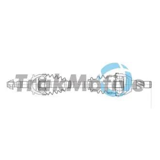 302121 TRAKMOTIVE OPEL Напіввісь передн. лів. ASTRA J (P10) 1.4 Turbo 10-15 TRAKMOTIVE підбір по vin на Brocar
