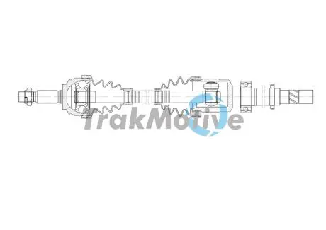 301982 TRAKMOTIVE RENAULT Напіввісь передн. прав. CLIO IV 1.2 TCe 120 16-21 TRAKMOTIVE підбір по vin на Brocar