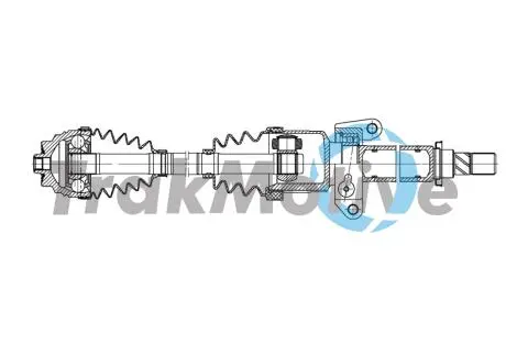 302006 TRAKMOTIVE MINI Напіввісь передн. прав. MINI (F56) Cooper 13- TRAKMOTIVE підбір по vin на Brocar