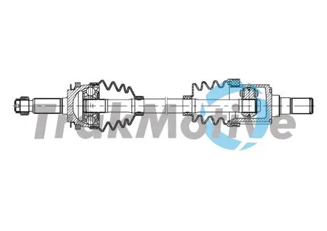 301914 TRAKMOTIVE KIA Напіввісь передн. лів PICANTO I (SA) 1.1 04-11 TRAKMOTIVE підбір по vin на Brocar