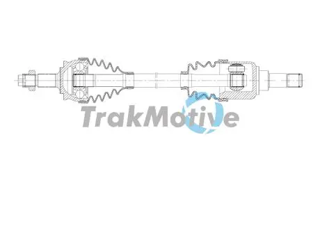 301923 TRAKMOTIVE FIAT Напіввісь передн. прав. PANDA (169) 1.2 03- TRAKMOTIVE подбор по vin на Brocar