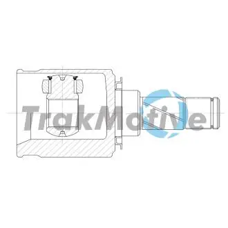 450309 TRAKMOTIVE OPEL К-кт ШРШ внутріш. CORSA D (S07) 1.2 09-14 TRAKMOTIVE підбір по vin на Brocar