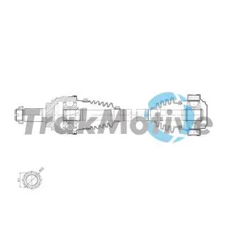 302120 TRAKMOTIVE BMW Напіввісь задня лів. / прав. E53 X5 TRAKMOTIVE підбір по vin на Brocar
