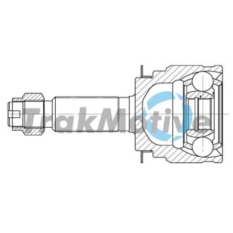 400966 TRAKMOTIVE HYUNDAI К-кт ШРКШ i10 I (PA) 1.1 08-13 TRAKMOTIVE підбір по vin на Brocar