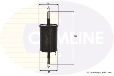 CDW13001 CDW13001 Comline - Фільтр палива (аналогWF8352/KL573) COMLINE подбор по vin на Brocar