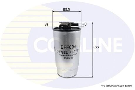 EFF094 EFF094 Comline - Фільтр палива (аналогWF8263/KL160/1) COMLINE подбор по vin на Brocar