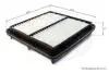 CDW12103 CDW12103 Comline - Фільтр повітря (аналог WA6250/LX827) COMLINE підбір по vin на Brocar