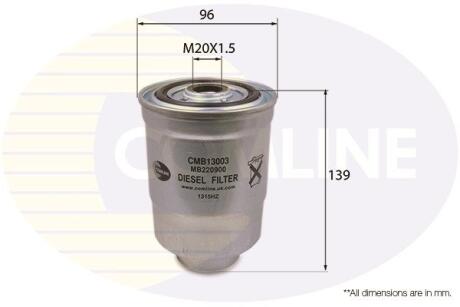 CMB13003 CMB13003 Comline - Фільтр палива (аналогWF8058/KC46) COMLINE підбір по vin на Brocar