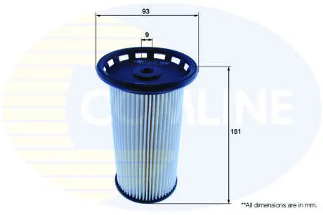 EFF270D EFF270D Comline - Фільтр палива (аналогWF8477/KX386) COMLINE підбір по vin на Brocar