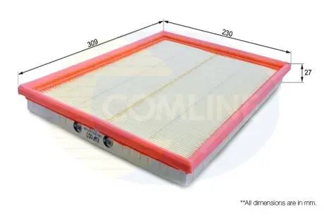 EAF003 EAF003 Comline - Фільтр повітря (аналогWA6213/LX390) COMLINE подбор по vin на Brocar