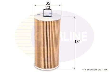 EOF241 EOF241 Comline - Фільтр оливи (аналогWL7478/OX377D) COMLINE подбор по vin на Brocar