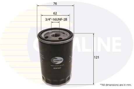 EOF007 EOF007 Comline - Фільтр оливи (аналогWL7070/OC47) COMLINE подбор по vin на Brocar