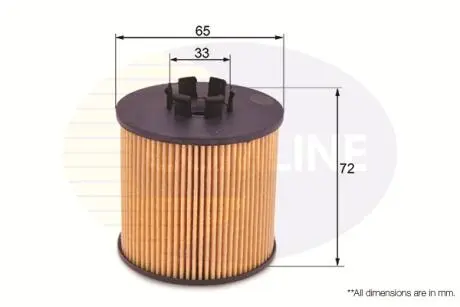 EOF171 EOF171 Comline - Фільтр оливи (аналогWL7410) COMLINE підбір по vin на Brocar