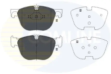 CBP06003 CBP06003 Comline - Гальмівні колодки до дисків COMLINE підбір по vin на Brocar