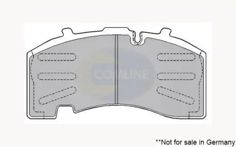 CBP9062K CBP9062K Comline - Гальмівні колодки до дисків COMLINE підбір по vin на Brocar