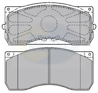 CBP9075K CBP9075K Comline - Гальмівні колодки до дисків COMLINE підбір по vin на Brocar