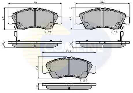 CBP3556 CBP3556 Comline - Гальмівні колодки до дисків COMLINE підбір по vin на Brocar
