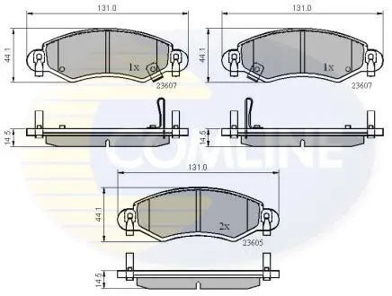 CBP3893 CBP3893 Comline - Гальмівні колодки до дисків COMLINE подбор по vin на Brocar
