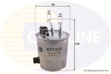 EFF225 EFF225 Comline Фільтр палива (аналог WF8426) COMLINE підбір по vin на Brocar