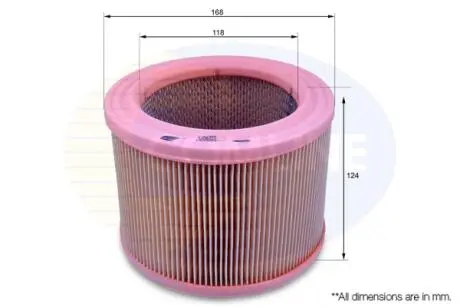 EAF024 EAF024 Comline - Фільтр повітря COMLINE подбор по vin на Brocar