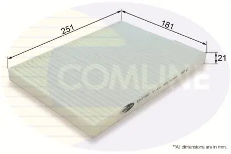 EKF387 EKF387 Comline Фільтр салону COMLINE подбор по vin на Brocar