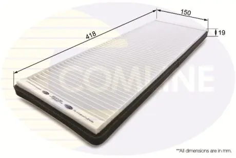 EKF130 EKF130 Comline Фільтр салону COMLINE подбор по vin на Brocar