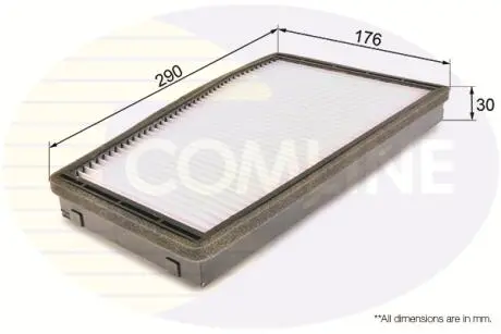EKF290 EKF290 Comline Фільтр салону COMLINE подбор по vin на Brocar