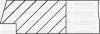 9109313000 YENMAK Комплект поршневих кілець (на 1 поршень) (76,51/STD) (1,2/1,2/2,0) AUDI A1/A3 1.4TFSI, SKODA Octavia 1.4TSI, VW Golf/Polo/Tiguan 1.4TSI YENMAK підбір по vin на Brocar