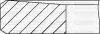 YENMAK Комплект поршневих кілець (на 1 поршень) OPEL Movano 2.2DTI 00-, RENAULT Master, Laguna 2,2dCi (87,00/STD) (3,0/1,75/2,5) 91-09170-000