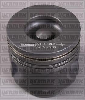 3103478000 YENMAK Поршень с кольцами і пальцем (размер отв. 86.01 / STD) FORD MONDEO 2.0TDCI 04-06 (4цл.) (CD132/V185 X400) YENMAK підбір по vin на Brocar