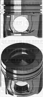 3104187050 YENMAK Поршень с кольцами і пальцем (размер отв. 85.51/+0.50) OPEL Movano 2.3CDTI 10-, RENAULT (M9T EURO 4/5) YENMAK підбір по vin на Brocar