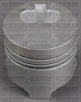 3104163050 YENMAK Поршень с кольцами і пальцем (размер отв. 80,50/ +0.50) RENAULT Kangoo 1.9D (4цл.) (F8Q.630/632/662) YENMAK подбор по vin на Brocar