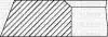 9109311000 YENMAK Комплект поршневих кілець (на 1 поршень) (82,51/STD) (1,2/1,5/2,0) VW, AUDI, SKODA 2,0i/2.0FSI/2,8i YENMAK підбір по vin на Brocar