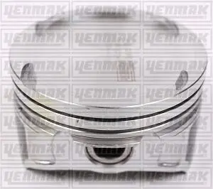 3103307050 YENMAK Поршень с кольцами і пальцем (размер отв. 81.51 / +0.5) VW PASSAT 1.8 -97 (4цл.) (DS) YENMAK підбір по vin на Brocar