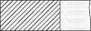 9109968000 YENMAK Комплект поршневих кілець (на 1 поршень) FORD TRANSIT 2.4TDCi 06- (89.91/STD) (2/2/2) YENMAK підбір по vin на Brocar