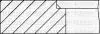 9109395040 YENMAK Комплект поршневих кілець (на 1 поршень) FIAT Scudo 1.6i -00 (86.8/0.4) (1.5/1.75/3) YENMAK підбір по vin на Brocar