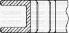 9109432000 YENMAK Комплект поршневих кілець (на 1 поршень) FORD FIESTA 1.25 (71.91/STD) (1.2/1.5/2.5) YENMAK підбір по vin на Brocar