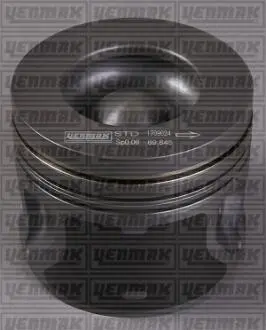 3103462025 YENMAK Поршень с кольцами і пальцем (размер отв. 90.16/+0.25) (V347/8 TDCI) YENMAK подбор по vin на Brocar