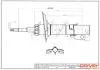 DP1610100009 DP1610.10.0009 Drive+ Амортизатор (передній) Citroen Jumper/Fiat Ducato/Peugeot Boxer 06- (1.1-1.5t) DRIVE+ підбір по vin на Brocar