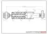 DP1610.10.0195 Drive+ Амортизатор (задній) Renault Laguna II 01- (Газ) DP1610.10.0195