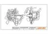DP231010110 DP2310.10.110 Drive+ Насос охолоджуючої рідини (аналог P7797 HEPU) DRIVE+ підбір по vin на Brocar